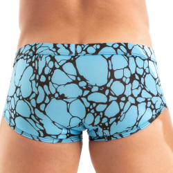 Boxer de Bain Imprimé Bleu TOF Paris