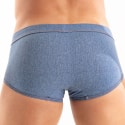 TOF Paris Boxer de Bain Denim Bleu