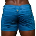 Andrew Christian Skinny Stretch Summer Shorts - Teal