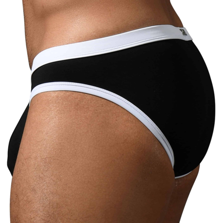 Andrew Christian Dynamic Curve Bikini Swim Briefs - Black