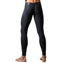 Andrew Christian FUKR Camouflage Zipper Leggings - Black