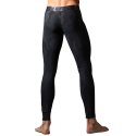 Andrew Christian FUKR Camouflage Zipper Leggings - Black