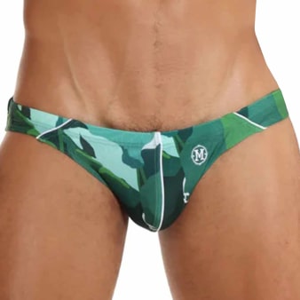 Marcuse Anemone Swim Briefs - Green