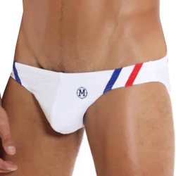 Slip de Bain Panache Blanc Marcuse