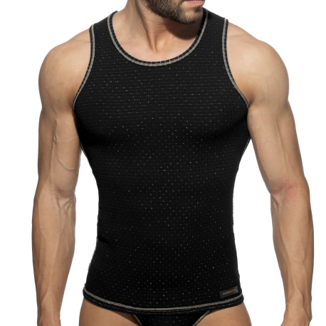 Addicted Regal Reversible Tank Top - Black