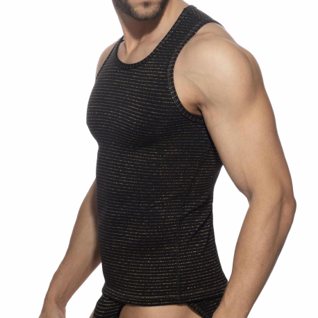 Addicted Regal Reversible Tank Top - Black
