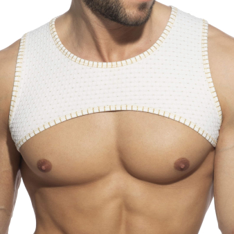 Addicted Regal Reversible Harness - Ivory