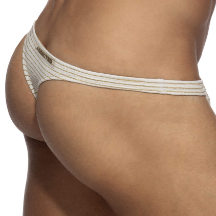 Addicted Regal Reversible Swim Thong - Ivory