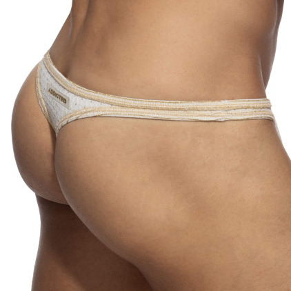 Addicted Regal Reversible Swim Thong - Ivory