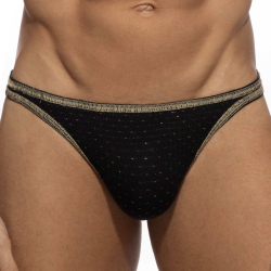 String de Bain Réversible Régal Noir Addicted
