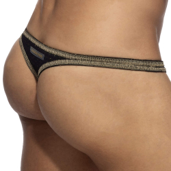 String de Bain Réversible Régal Noir Addicted