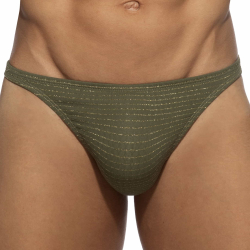 String de Bain Réversible Régal Kaki Addicted