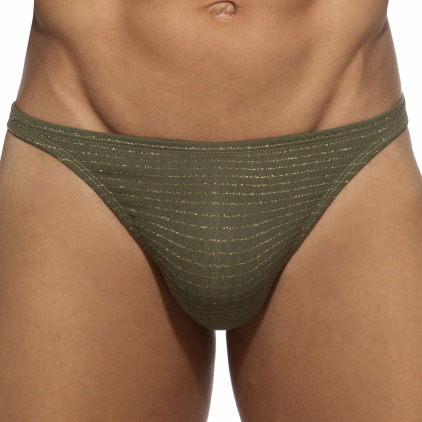 String de Bain Réversible Régal Kaki Addicted