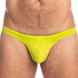 L'Homme invisible Teddy Swim Thong - Neon Green