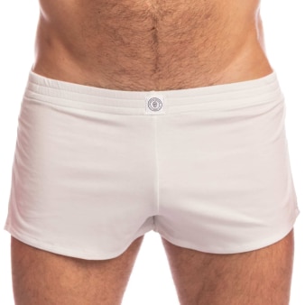 Short Aero Soft Touch Classics Blanc  L'Homme Invisible