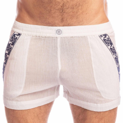 Short Lounge Patmos Blanc Cassé L'Homme Invisible