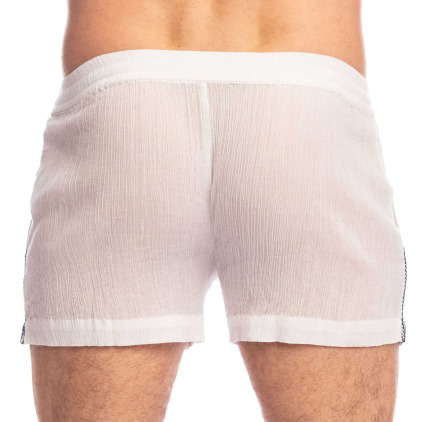 Short Lounge Patmos Blanc Cassé L'Homme Invisible