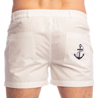 Short Matlow Blanc L'Homme Invisible