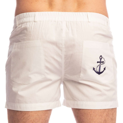 Short Matlow Blanc L'Homme Invisible
