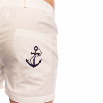 Short Matlow Blanc L'Homme Invisible