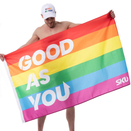Drapeau Good As You Arc-en-Ciel SKU