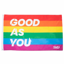 Drapeau Good As You Arc-en-Ciel SKU