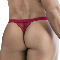 String Dentelle Bordeaux CandyMan
