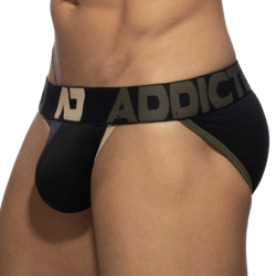 Addicted Naked Feeling Push Up Tanga Briefs - Black