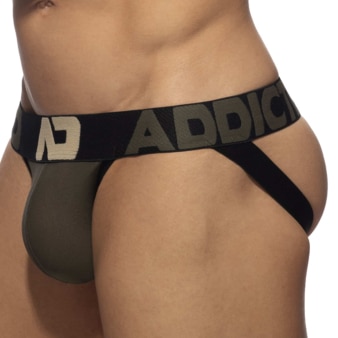 Jock Strap Naked Feeling Push Up Kaki Addicted
