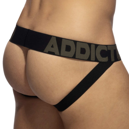 Jock Strap Naked Feeling Push Up Kaki Addicted