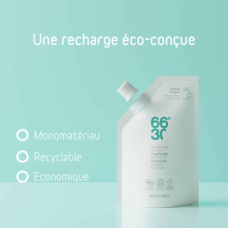 Recharge Nettoyant Visage Ultra-Doux - Cycle Pureté - 100 ml 66°30