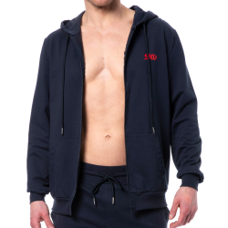 Veste Sport Coton Bleu Marine SKU