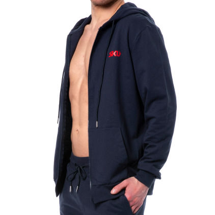 Veste Sport Coton Bleu Marine SKU