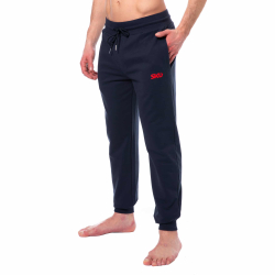Pantalon Sport Coton Bleu Marine SKU