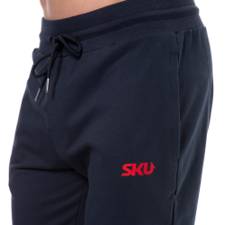 Pantalon Sport Coton Bleu Marine SKU