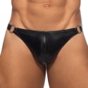 AD Fetish String Rub Round Buckle Noir
