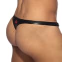 AD Fetish String Rub Round Buckle Noir