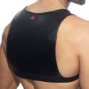 AD Fetish Round Buckle Harness - Black