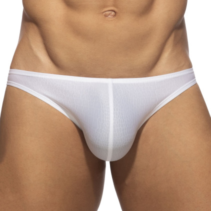 Slip Bikini Reptile Blanc Addicted