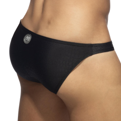 Slip Bikini Reptile Noir Addicted