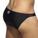 Addicted Slip Bikini Reptile Noir