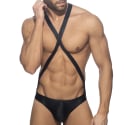 Addicted Body Croisé Reptile Noir