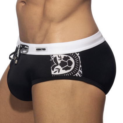 Addicted Kadmat Swim Briefs  - Black