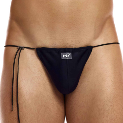 Slip de Bain Tanga Chameleon Noir Modus Vivendi