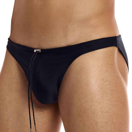 Slip de Bain Low Rise Chameleon Noir Modus Vivendi