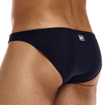 Slip de Bain Low Rise Chameleon Noir Modus Vivendi