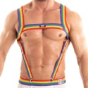 TOF Paris Pride Suspenders - Rainbow