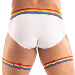 Harnais de Cuisse Pride Arc-en-Ciel TOF Paris