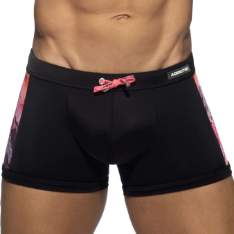 Boxer De Bain Hydrangea Noir Addicted