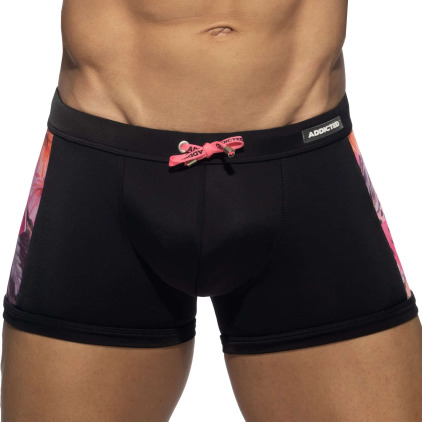 Boxer De Bain Hydrangea Noir Addicted